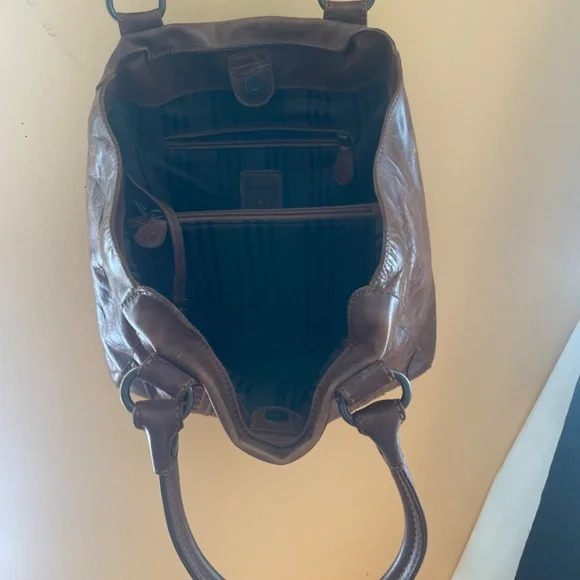 Frye Mellisa tote cognac. Used one time. - Picture 5 of 6